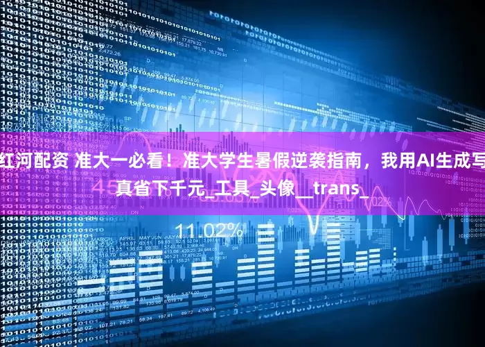 红河配资 准大一必看！准大学生暑假逆袭指南，我用AI生成写真省下千元_工具_头像__trans_